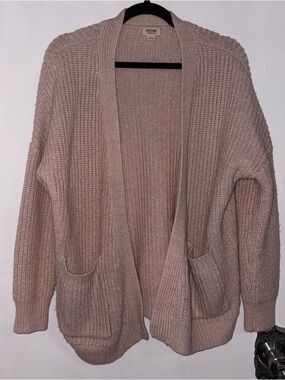 Mossimo Supply Co. Open-Front Cardigan Sweater - Dusty Rose